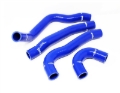 Picture of Torque Solution 08-15 Mitsubishi Evolution X Silicone Radiator Hose Kit - Blue