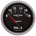 Picture of Autometer Sport-Comp II 2-5/8in 18V Electrical Voltmeter Gauge