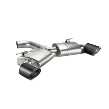 Picture of Akrapovic 17-18 Volkswagen Golf (VII) GTI FL Performance Slip-On Line (Titanium) w/ Carbon Tips