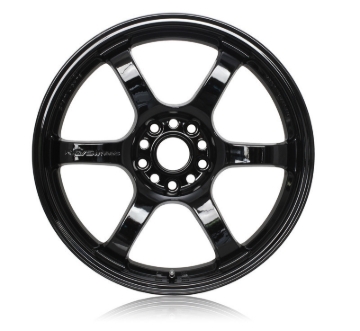 Picture of Gram Lights 57DR 18x8.5 +37 5x108 Glossy Black Wheel