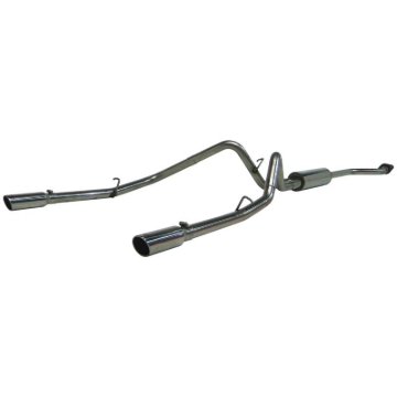 Picture of MBRP 2003-2007 Chev/GMC 1500 Classic 4.8/5.3L EC/CC-SB Cat Back Dual Split Rear
