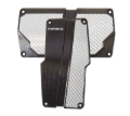 Picture of NRG Aluminum Sport Pedals Pedal Covers - PDL-150BK