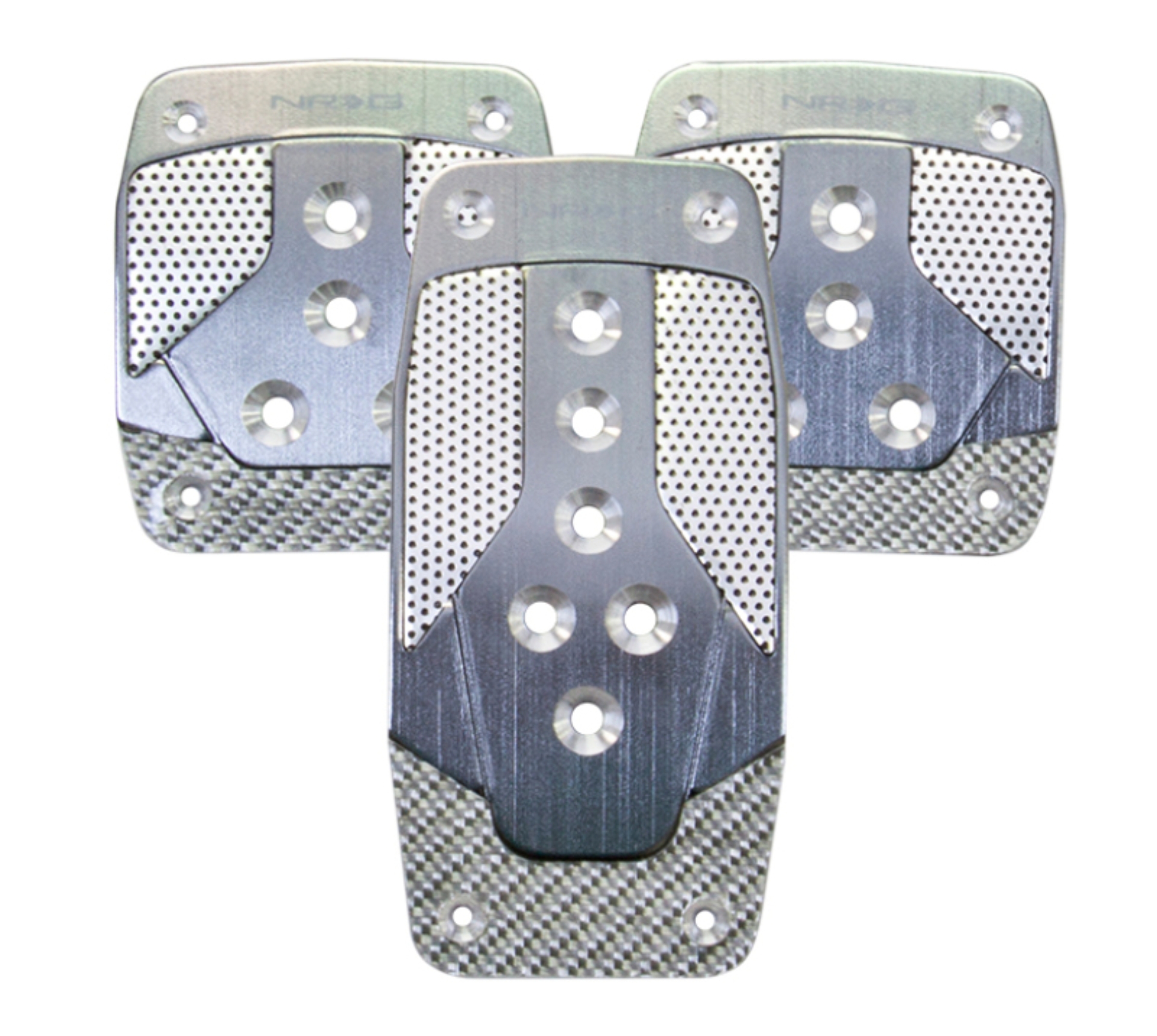 Picture of NRG Aluminum Sport Pedals Pedal Covers - PDL-400GM