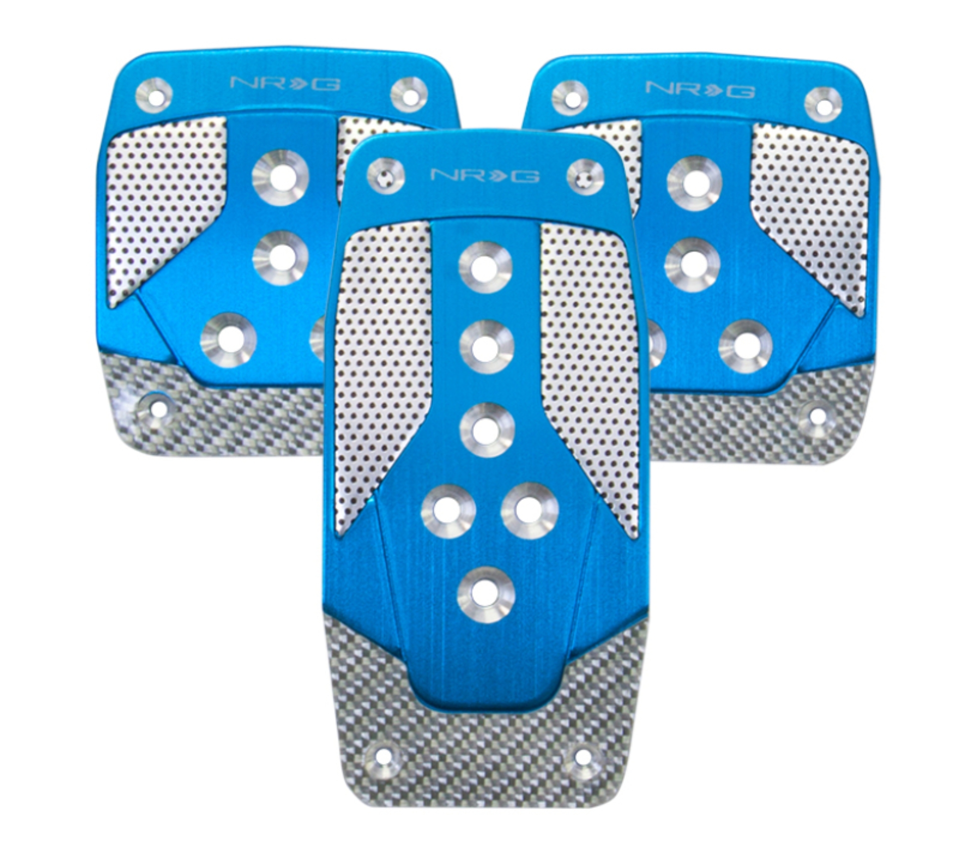 Picture of NRG Aluminum Sport Pedals Pedal Covers - PDL-400BL