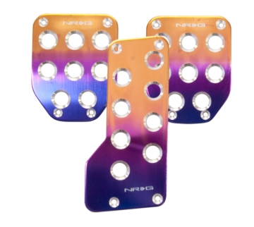 Picture of NRG Aluminum Sport Pedal M/T - Purple/Titanium Fade