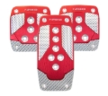 Picture of NRG Aluminum Sport Pedals Pedal Covers - PDL-400RD