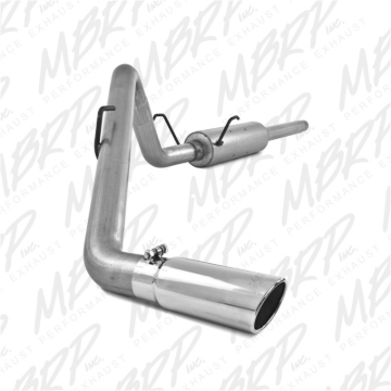 Picture of MBRP 2004-2005 Dodge Ram Hemi 1500 5.7L SC/CC-SB Cat Back Single Side