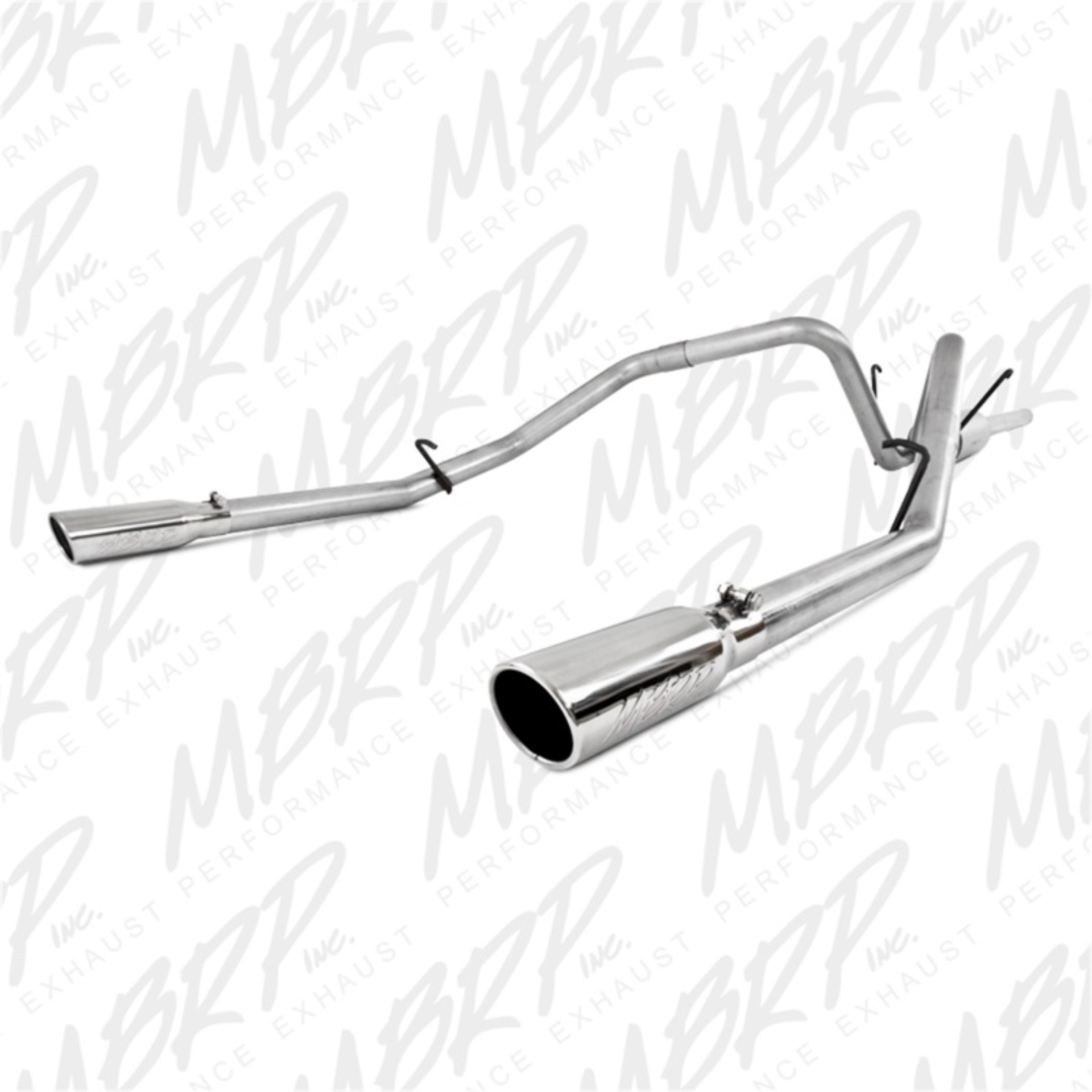 Picture of MBRP 2006-2008 Dodge Ram Hemi 1500 5.7L SC/CC-SB Cat Back Dual Split Rear