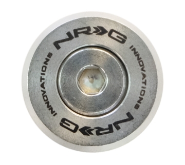 Picture of NRG M Style Fender Washer Kit TI Series M6 Bolts For Metal (Silver Washer/Silver Screw) - Set of 10