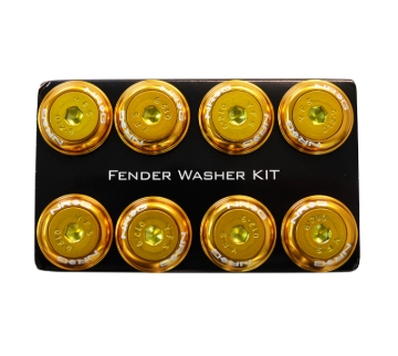Picture of NRG Fender Washer Kit w/Color Matched M8 Bolt Rivets For Plastic (Rose Gold) - Set of 8