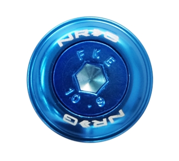 Picture of NRG Fender Washer Kit w/Color Matched M6 Bolt Rivets For Plastic (Blue) - Set of 10
