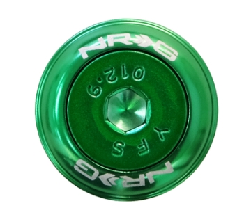 Picture of NRG Fender Washer Kit w/Color Matched M8 Bolt Rivets For Plastic (Green) - Set of 8