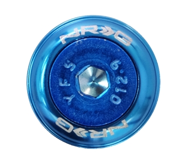 Picture of NRG Fender Washer Kit w/Color Matched M8 Bolt Rivets For Plastic (Blue) - Set of 8