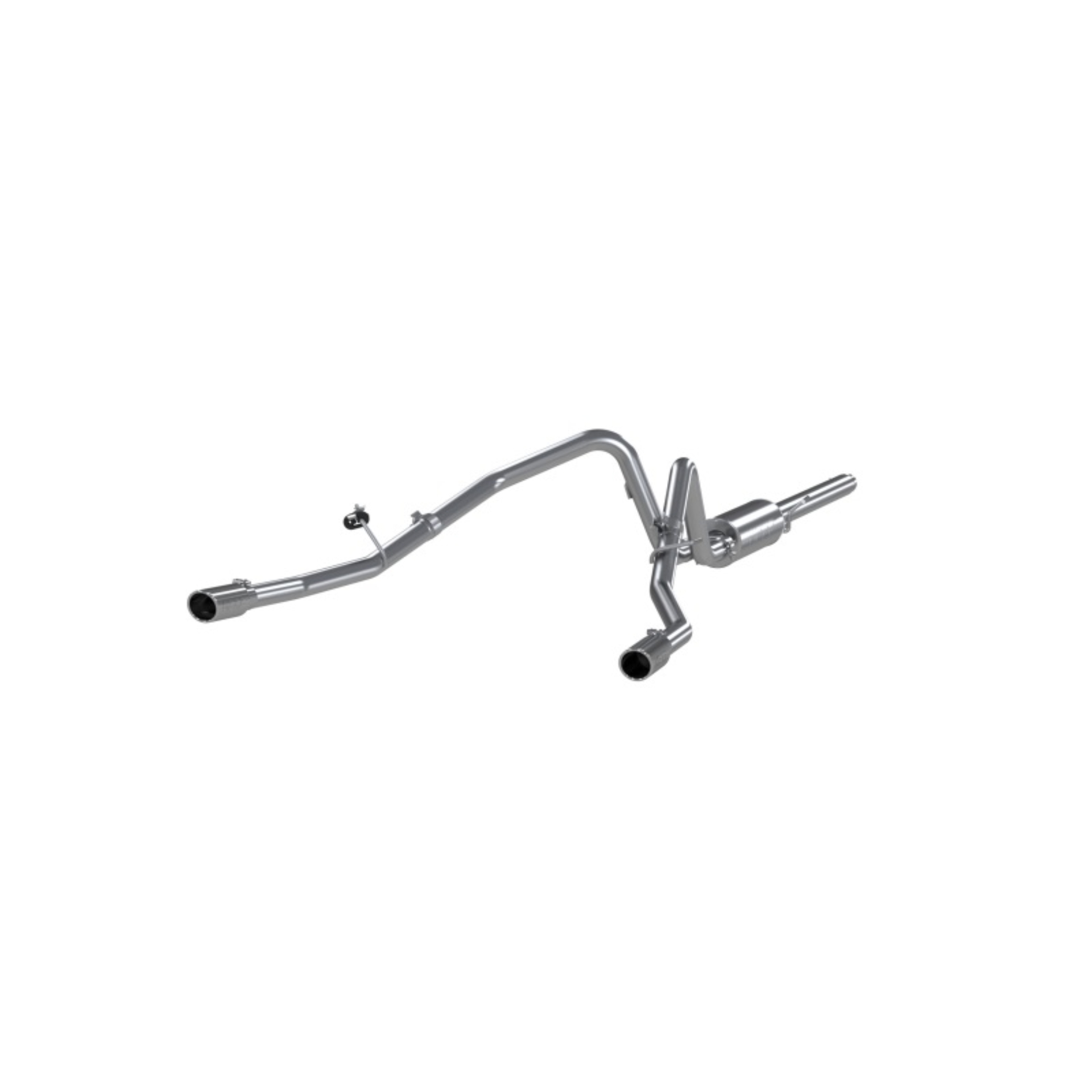 Picture of MBRP 2004-2008 Ford F150 4.6/5.4L EC/CC-SB Cat Back Dual Split Rear