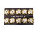 Picture of NRG Fender Washer Kit w/Rivets For Plastic (Titanium) - Set of 10