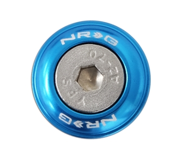 Picture of NRG Fender Washer Kit w/Rivets For Plastic (Blue) - Set of 10