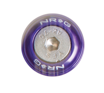 Picture of NRG Fender Washer Kit w/Rivets For Metal (Purple) - Set of 10