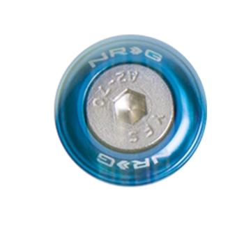 Picture of NRG Fender Washer Kit w/Rivets For Metal (Blue) - Set of 10