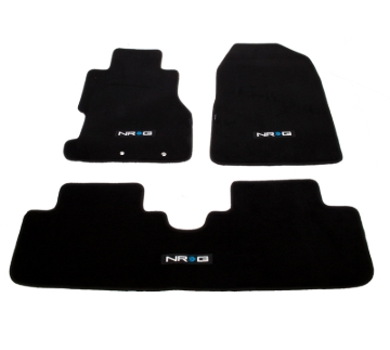 Picture of NRG Floor Mats - 02-03 Honda Civic Si 3DR Coupe (NRG Logo) - 3pc.