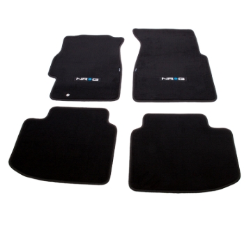 Picture of NRG Floor Mats - 96-00 Honda Civic 2DR & 3DR (EK9 Logo) - 4pc.
