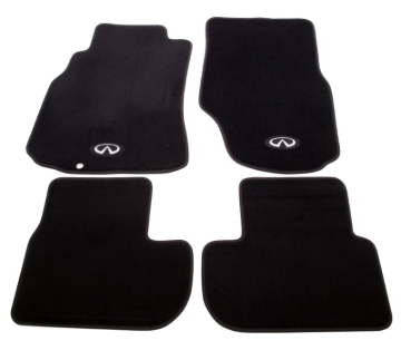 Picture of NRG Floor Mats - 03-06 G35 (Infiniti Emblem Logo) - 4pc.