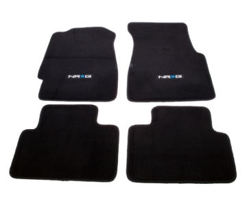Picture of NRG Floor Mats - 92-95 Honda Civic 2DR (NRG Logo) - 4pc.