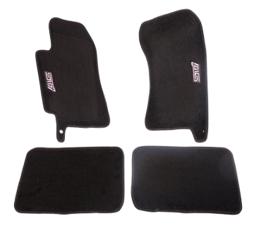 Picture of NRG Floor Mats - 04-07 Subaru WRX STI (STi Logo) - 4pc.