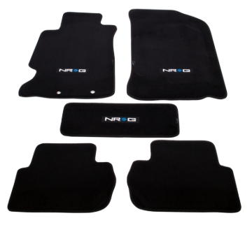 Picture of NRG Floor Mats - 02-06 Acura RSX (NRG Logo) - 5pc.