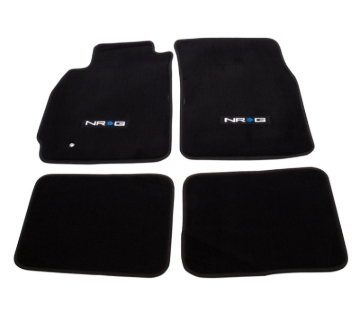 Picture of NRG Floor Mats - 03-05 Evo 8 (NRG Logo) - 4pc.