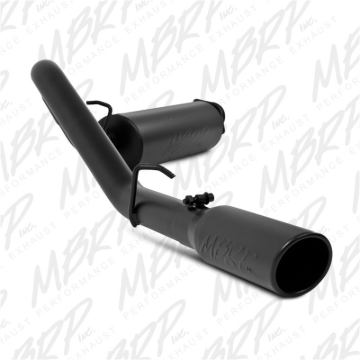 Picture of MBRP 2000-2006 Jeep Wrangler (JK) Inline-4 2.5L Inline-6 4.0L Cat Back Single Side