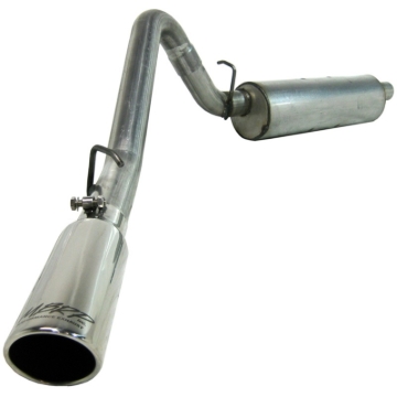 Picture of MBRP 1997-1999 Jeep Wrangler (TJ) Inline-4 2.5L Inline-6 4.0L Cat Back Single