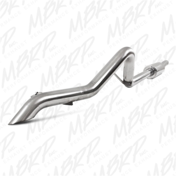Picture of MBRP 2007-2009 Jeep Wrangler (JK) 3.8L V6 4 dr Off-Road Tail Pipe Muffler before Axle