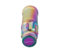 Picture of NRG 700 Series M12 X 1.5 Steel Lug Nut w/Dust Cap Cover Set 21 Pc w/Locks & Lock Socket - Neochrome