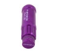 Picture of NRG 700 Series M12 X 1.25 Steel Lug Nut w/Dust Cap Cover Set 21 Pc w/Locks & Lock Socket - Purple