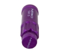 Picture of NRG 700 Series M12 X 1.5 Steel Lug Nut w/Dust Cap Cover Set 21 Pc w/Locks & Lock Socket - Purple