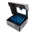 Picture of NRG 700 Series M12 X 1.5 Steel Lug Nut w/Dust Cap Cover Set 21 Pc w/Locks & Lock Socket - Blue