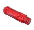 Picture of NRG 700 Series M12 X 1.25 Steel Lug Nut w/Dust Cap Cover Set 21 Pc w/Locks & Lock Socket - Red