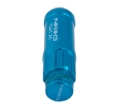 Picture of NRG 700 Series M12 X 1.25 Steel Lug Nut w/Dust Cap Cover Set 21 Pc w/Locks & Lock Socket - Blue