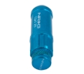 Picture of NRG 700 Series M12 X 1.25 Steel Lug Nut w/Dust Cap Cover Set 21 Pc w/Locks & Lock Socket - Blue
