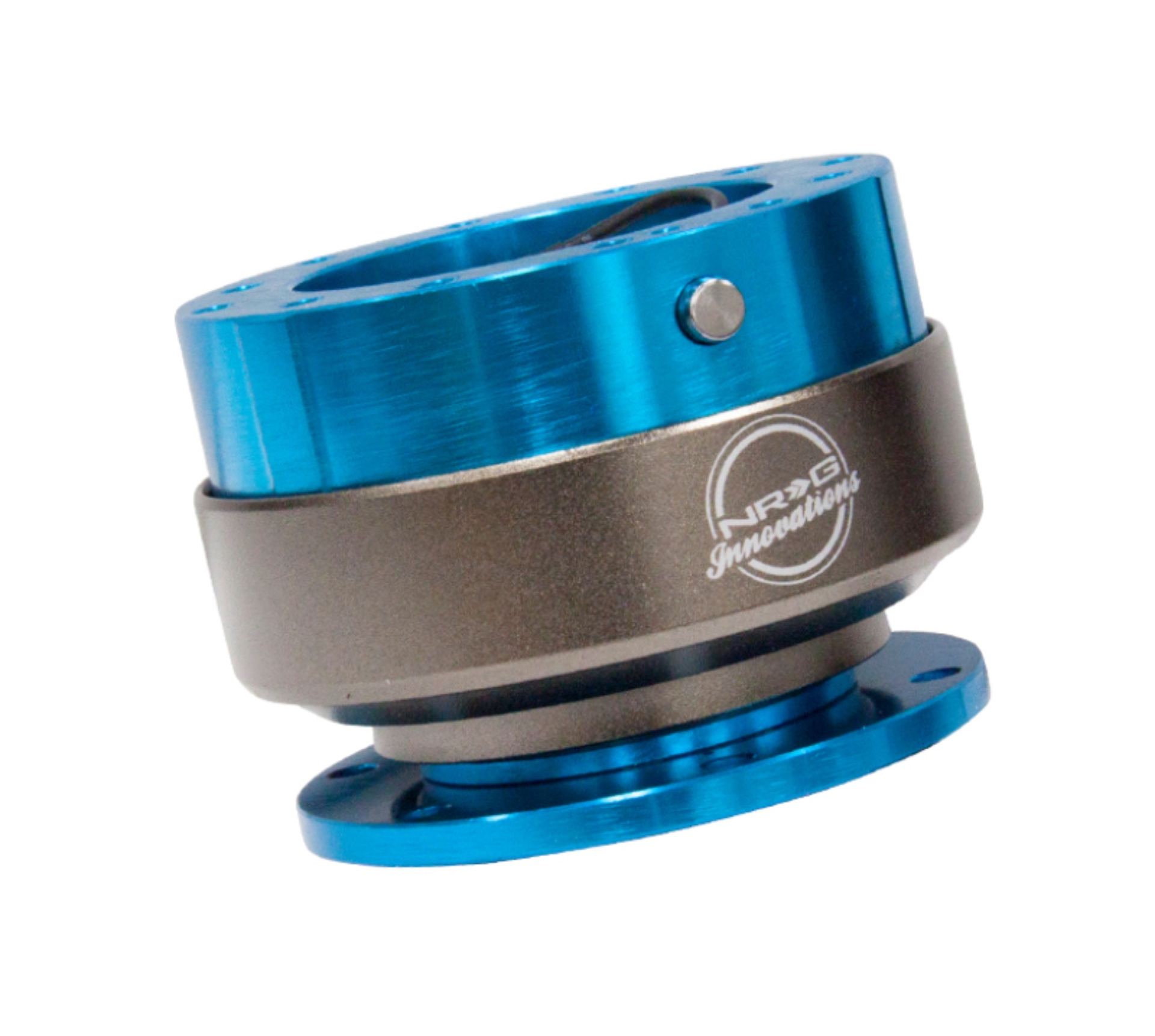 Picture of NRG Quick Release Gen 2.0 - New Blue Body / Titanium Chrome Ring