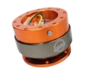 Picture of NRG Quick Release Gen 2.0 - Orange Body / Titanium Chrome Ring