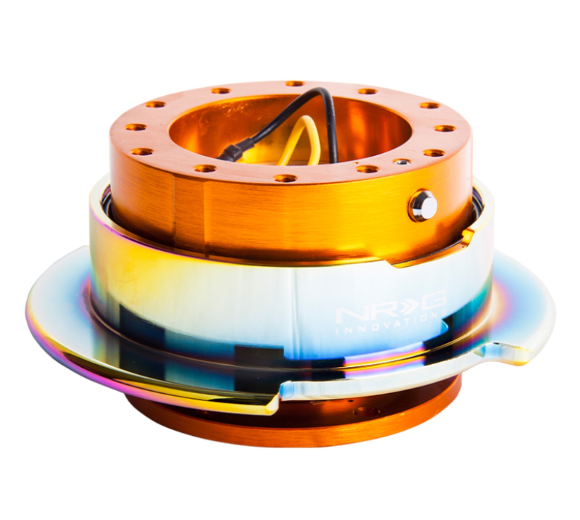 Picture of NRG Quick Release Gen 2.5 - Rose Gold Body / Neochrome Ring