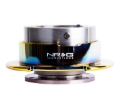 Picture of NRG Quick Release Gen 2.5 - Gunmetal Body / Neochrome Ring