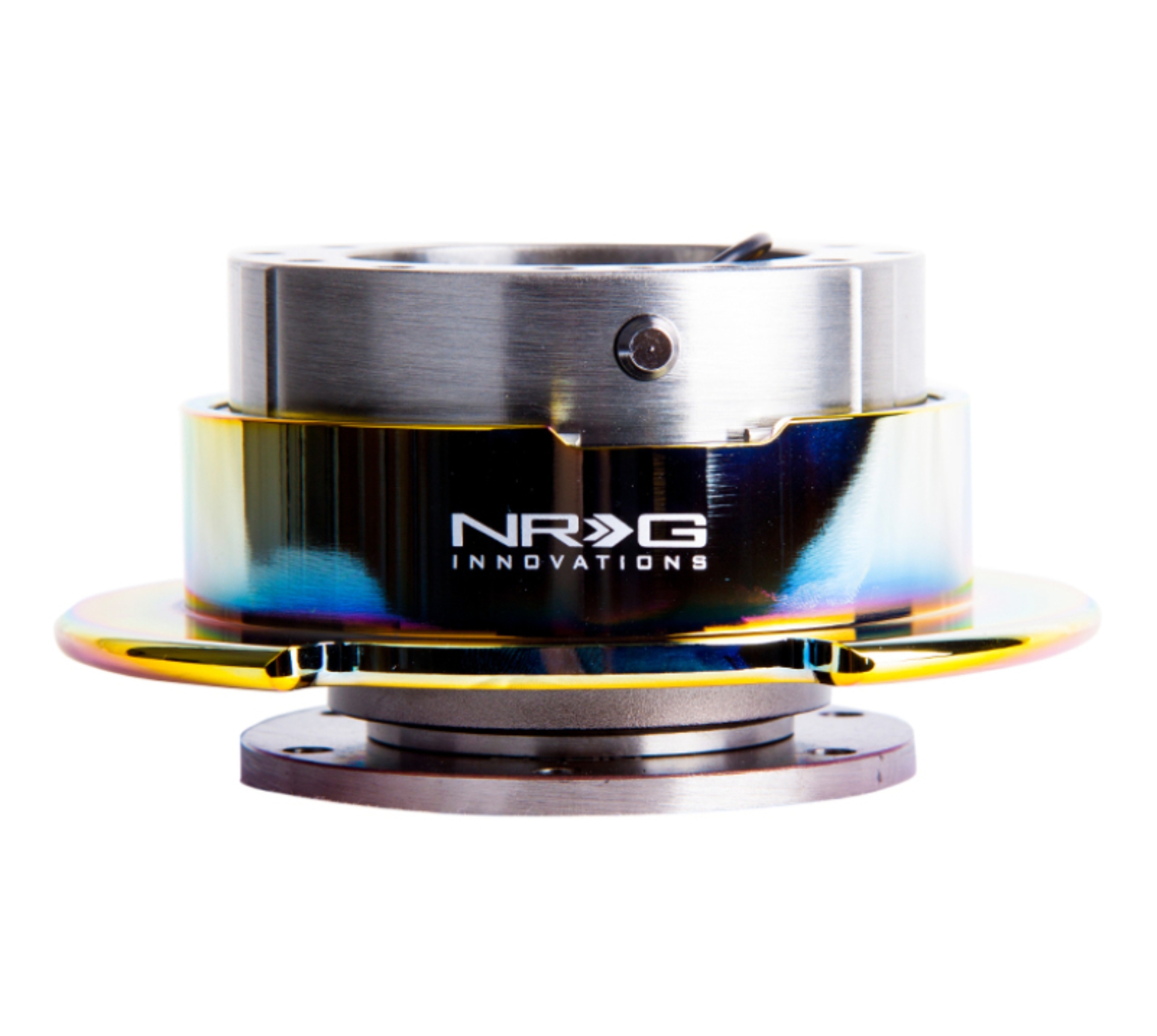 Picture of NRG Quick Release Gen 2.5 - Gunmetal Body / Neochrome Ring
