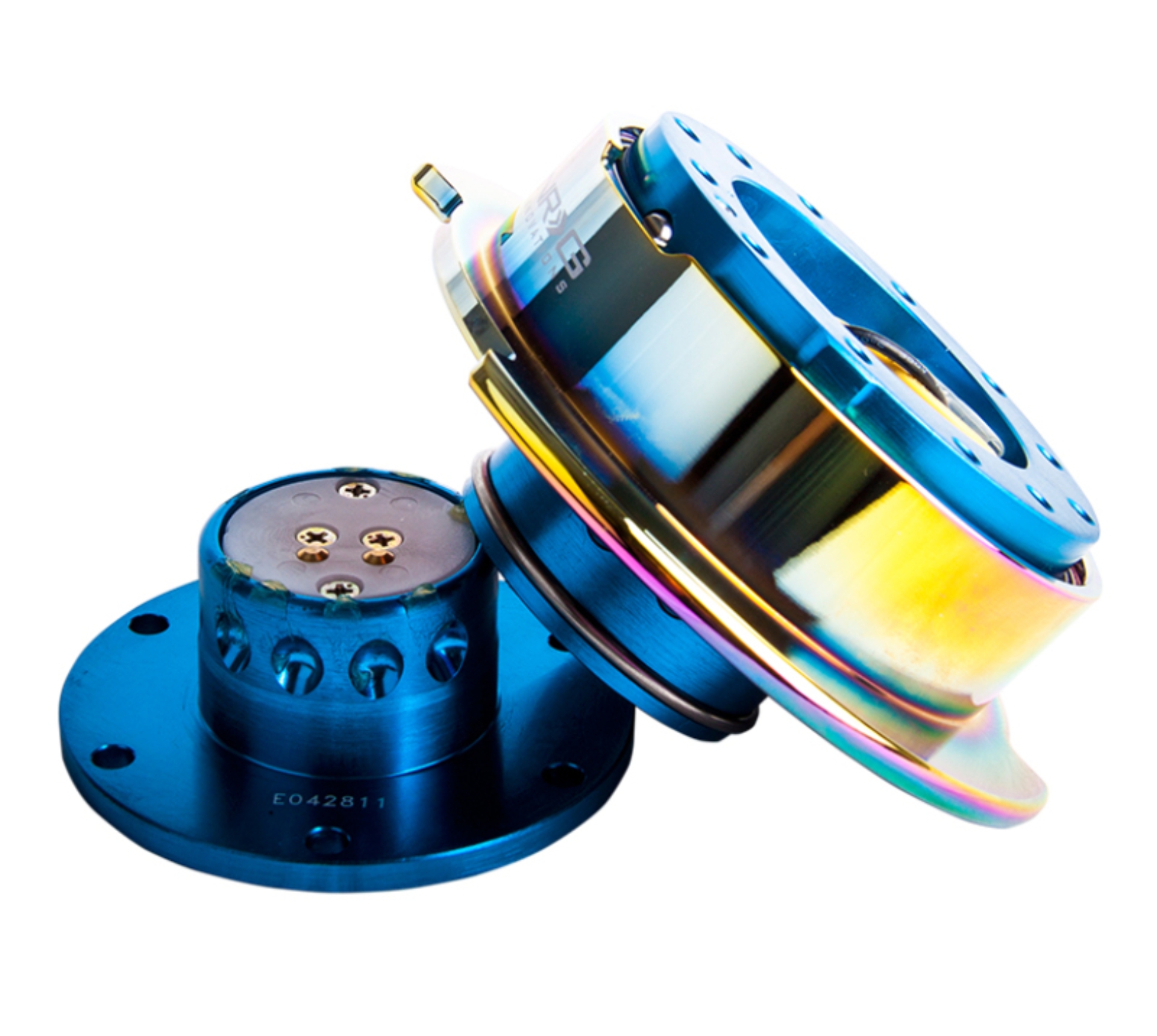 Picture of NRG Quick Release Gen 2.5 - New Blue Body / Neochrome Ring
