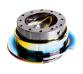 Picture of NRG Quick Release Gen 2.5 - Gunmetal Body / Neochrome Ring