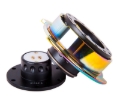 Picture of NRG Quick Release Gen 2.5 - Black Body / Neochrome Ring