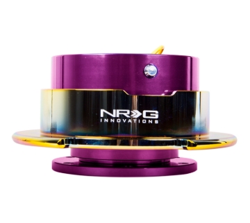 Picture of NRG Quick Release Gen 2.5 - Purple Body / Neochrome Ring