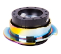 Picture of NRG Quick Release Gen 2.5 - Black Body / Neochrome Ring