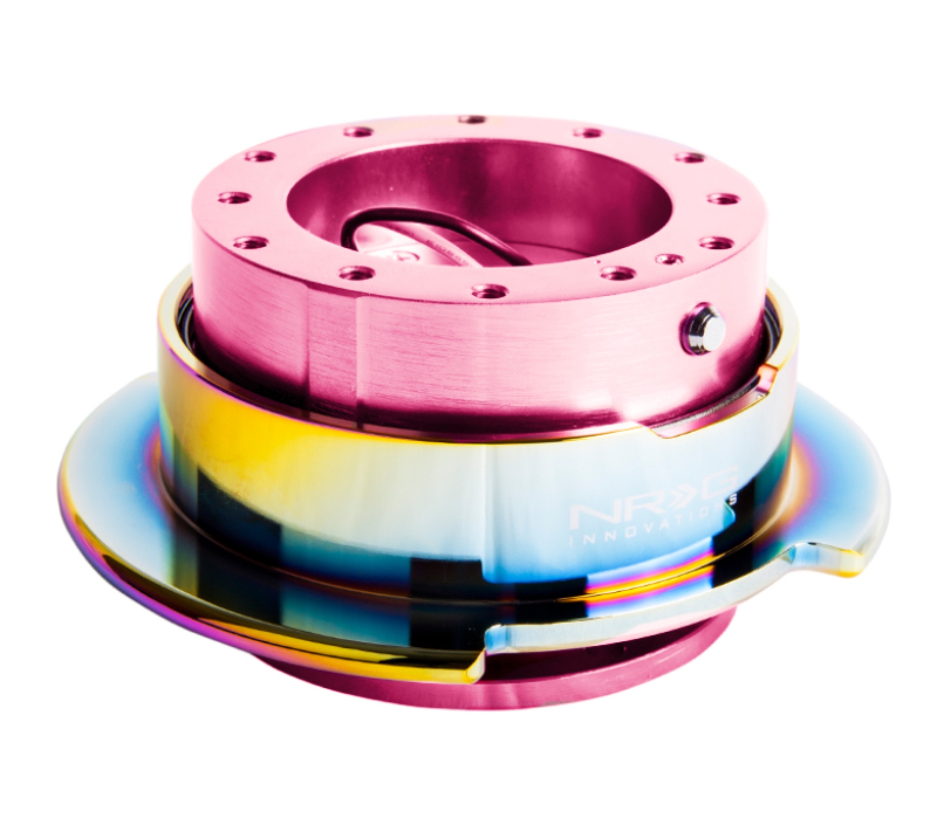 Picture of NRG Quick Release Gen 2.5 - Pink Body / Neochrome Ring